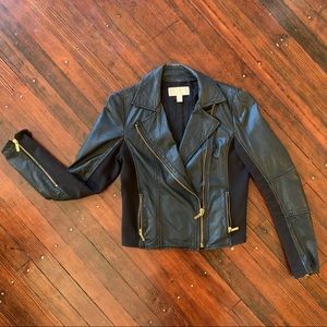 Michael Kors Leather Jacket (size 6)